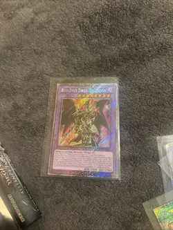 Yugioh PSA 9 Red-Eyes Dark Dragoon RA02-EN021 Quarter Century Rare - Image 1