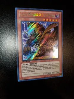 Yugioh 2013 Goldd, Wu-Lord Of Dark World SCR 1st Ed. LCJW-EN246 Near Mint - Image 2