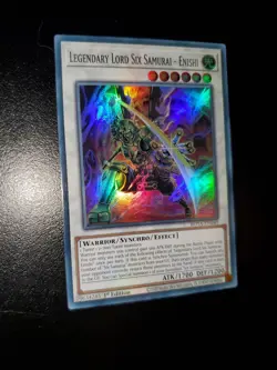 Yugioh Legendary Lord Six Samurai - Enishi SR 1st Ed. ROTA-EN040 Near Mint - Image 2