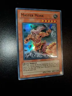 Yugioh 2005 Master Monk SR TLM-EN020 Near Mint - Image 2