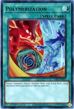 Yugioh! Polymerization (B) Hero Art RA03-EN051 Ultra Rare (UR) NM/M English - Image 1