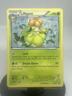 Pokemon TCG Lilligant BW49 Black and White Promo MP - Image 1
