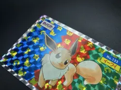 Top Notation Pokemon Card Topsun Holo Eevee Good Condition Gum Seal Das - Image 3