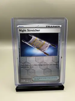 Pokemon TCG - Night Stretcher - 61/64 - Shrouded Fable - Reverse Holo - NM Card - Image 1