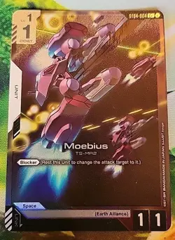 Moebius Alternate Art Foil - ST04-004 C+ NM - Gundam TCG Card Game - Image 1