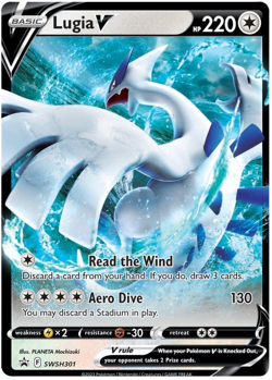 Lugia V SWSH301 SWSH: Sword & Shield Promo Card - Image 1