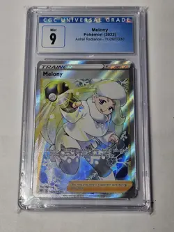 Pokemon Card Graded SWSH FA/ Melony Astral Radiance CGC Graded Card Grade 9 2022 - Image 1