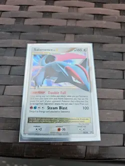 Pokemon TCG Salamence LV.X Arceus Holo Rare Card 98/99 Good Condition - Image 1