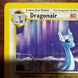 1995 Dragonair Pokemon Card 18/102 Wizards Base Set NM Condition - Image 4