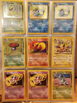 Pokemon Card Collection - 425+ Cards Lightly Used - Near Mint In Binder - Rare! - Image 4