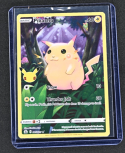 Pikachu 25th Anniversary 005/025 Celebrations NM Pokemon Card 2021 Holo - Image 3