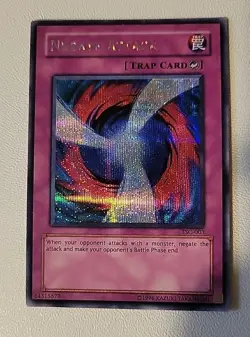 UNLIMITED NEGATE ATTACK 1996 TSC-003 YUGIOH CARD - Image 1