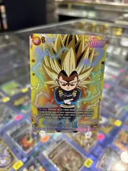 Vegeta(Mini) DA Alternate Art SR Foil Card, Fusion World, Dragon Ball Super ccg - Image 1