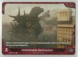 2025 TCG Godzilla vs. Godzilla Card Game "Chase Card" #EBP01-029+ P - Image 1