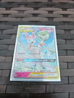 Pokemon Gardevoir & Sylveon GX Unbroken Bonds Holo Card 130/214 Ultra Rare SM - Image 1