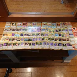 Lot of 95 ALL Pokemon Card Japanese Vintage Pokemon Bulk VTG Old Back Trainer - Image 1