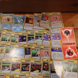 Lot of 95 ALL Pokemon Card Japanese Vintage Pokemon Bulk VTG Old Back Trainer - Image 3