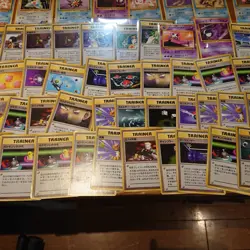 Lot of 95 ALL Pokemon Card Japanese Vintage Pokemon Bulk VTG Old Back Trainer - Image 4