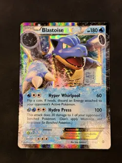 Pokemon Card Blastoise EX 17/83 Generations XY Holo Rare Foil 2016 - Image 1