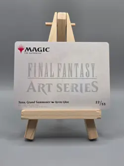 MTG Art Series: FINAL FANTASY Yuna, Grand Summoner Art Card STAMPED 22 - Image 2