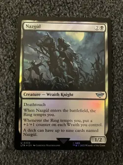 Magic The Gathering MTG - Nazgul (0339) Foil - UB LTR - Image 1