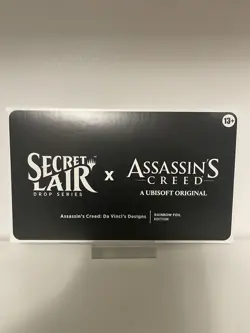 Magic the Gathering MTG Secret Lair Assassin's Creed Da Vinci's Designs Foil - Image 1