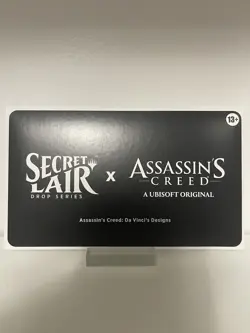 Magic the Gathering MTG Secret Lair Assassin's Creed Da Vinci's Designs Non Foil - Image 1