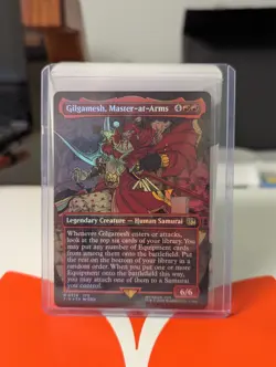 Gilgamesh, Master at Arms (Borderless FOIL) - NM - FF x MTG - Image 1