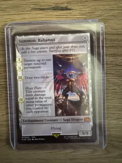 MTG Summon: Bahamut FINAL FANTASY Mythic Rare #0001 M/NM Non Foil - Image 1