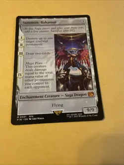 MTG Summon: Bahamut FINAL FANTASY Mythic Rare #0001 M/NM Non Foil - Image 2