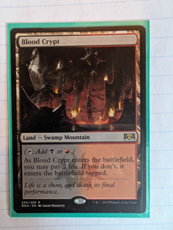 MTG- Blood Crypt : Ravnica Allegiance (NM Nonfoil) - Image 1