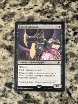 Sunset Saboteur Edge of Eternities Regular - NM #116 MTG EOE - Image 1
