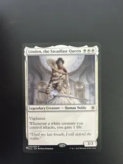 Linden, the Steadfast Queen The List Reprints Regular Rare Mtg 20 - Image 1