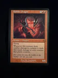 MTG Magic the Gathering Balefire Dragon (479/612) Innistrad Remastered LP - Image 1