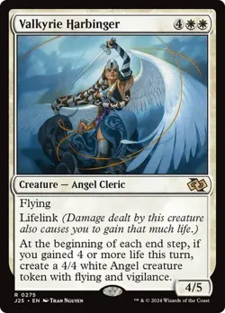 Valkyrie Harbinger Foundations Jumpstart MTG Magic The Gathering - Image 1