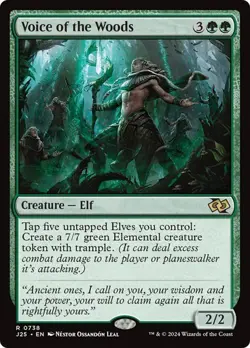 Voice of the Woods Foundations Jumpstart MTG Magic The Gathering - Image 1