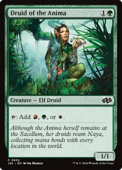 Druid of the Anima Foundations Jumpstart MTG Magic The Gathering - Image 1