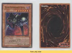 Toon Summoned Skull 1st Ed. YuGiOh Starter Deck Pegasus #SDP-021 2003 READ 1a1 - Image 3