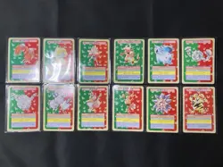 Pokemon Card Topsun 12 Types, Normal, Elegant, Back Side, Blue, Green, Dus - Image 1