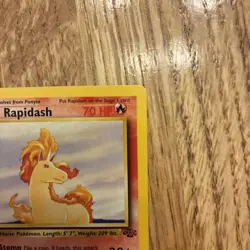 1999 Pokemon Jungle - 44/64 Rapidash 1st Edition - Image 3