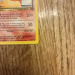 1999 Pokemon Jungle - 44/64 Rapidash 1st Edition - Image 4