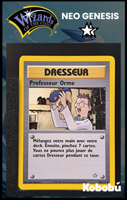 Carte Pokemon Professeur Orme 96/111 Unlimited Ed 2 Neo Genesis Wizards 1 - Image 1