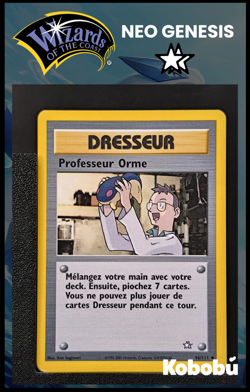 Carte Pokemon Professeur Orme 96/111 Unlimited Ed 2 Neo Genesis Wizards 3 - Image 1