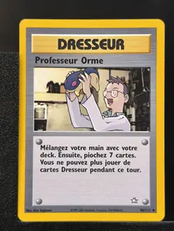 Carte Pokemon Professeur Orme 96/111 Unlimited Ed 2 Neo Genesis Wizards 2 - Image 2