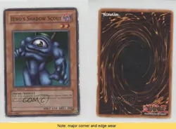 Hiro's Shadow Scout 1st Ed. YuGiOh Starter Deck Pegasus #SDP-019 2003 READ 00gy - Image 3