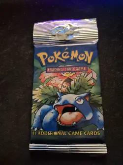 HEAVYU! 21.38g Wizards of the Coast Pokemon Base Set Booster Pack 742818061582 - Image 5