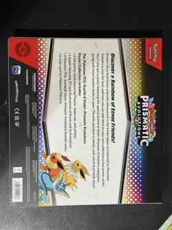 Pokemon Scarlett Violet Prismatic Evolutions Poster Collection - FACTORY SEALED! - Image 2