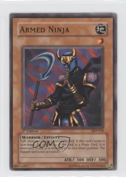 Armed Ninja 1st Ed. YuGiOh Starter Deck Pegasus #SDP-018 2003 0b5 - Image 1