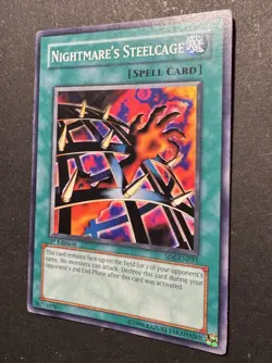 NIGHTMARE'S STEELCAGE SD6-EN031 *1st Edition* YuGiOh TCG - Image 3