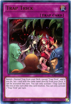 Yugioh! Trap Trick - RA03-EN078 - Ultra Rare (UR) NM/M Quarter Century Bonanza - Image 1